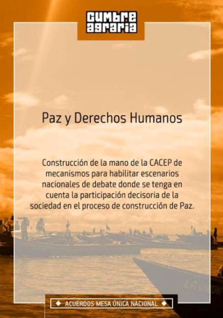 Paz y DH