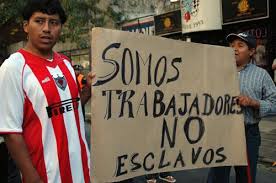 TRABAJO NO ESCLAVO