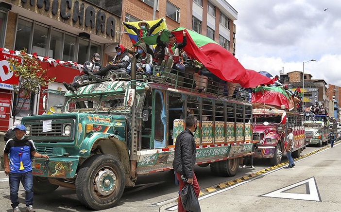 minga en el paro