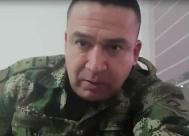 coronel alvaro amortegui. captura de video
