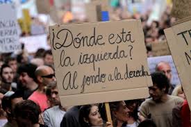 izquierda donde está