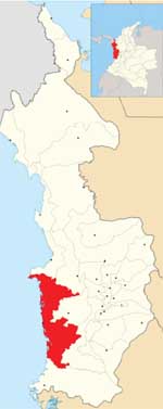 choco bajo baudo mapa u