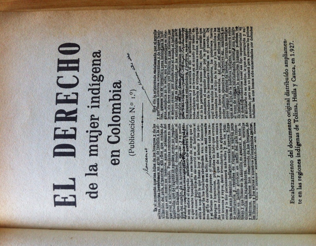 manifiesto mujer indigena